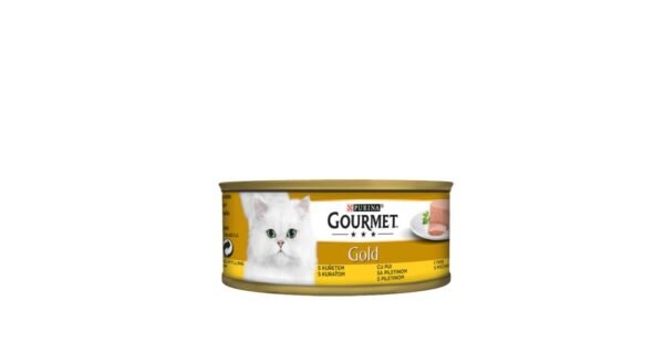 Gourmet Gold за котки в зряла възраст, пилешки пастет - 85 гр.