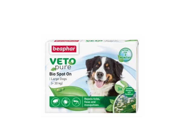 Beaphar Veto Pure Bio Spot On - едри породи