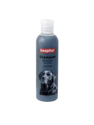 Шaмпоан Beaphar с Алое Вера за черна козина