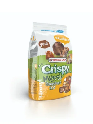 Versele Laga - Crispy Muesli Hamster & Co - пълноценна храна за хамстери 1 кг.