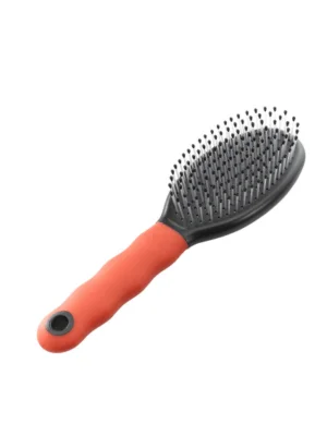 Ferplast GRO 5929 - Четка с пластмасови връхчета. Размери: 19,5 / 5,4 / 3,1 см.