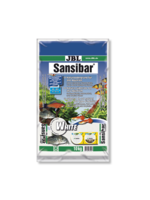 JBL Sansibar WHITE 10 kg - дъно за сладководни / соленоводни аквариуми и териариуми.