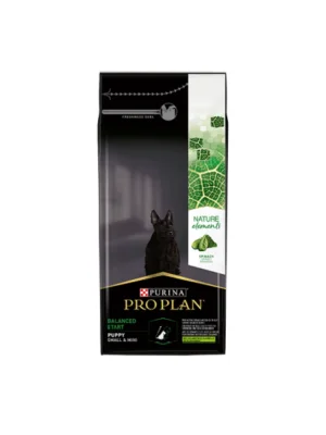 Pro Plan Nature Elements Small / Mini Puppy - с агнешко, спанак и рибено масло за кучета мини и малки породи до 12 месечна възраст.