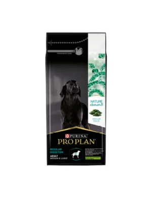 Pro Plan Nature Elements Digest Medium / Large Adult - с агне и спирулина, за кучета средни и едри породи над 12 месечна възраст.