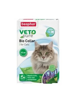 Репелентен нашийник Beaphar Veto Pure Bio - 35 см.