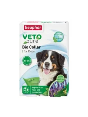 Репелентен нашийник Beaphar Veto Pure Bio - 65 см.