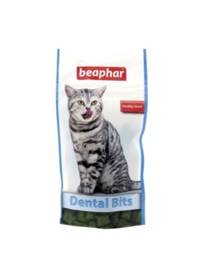 Beaphar Dental Bits - дентално лакомство за котка.