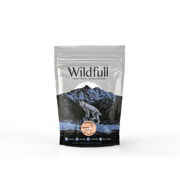 Wildfull Venison - за израстнали котки с еленско месо, 400 гр
