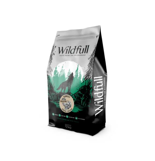 Wildfull Turkey Junior Mini size - за малки кученца от мини породи с пуйка, 12кг