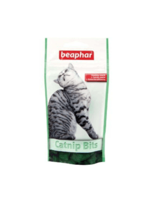 Beaphar Catnip Bits - хапки за котки с котешка трева 35 г