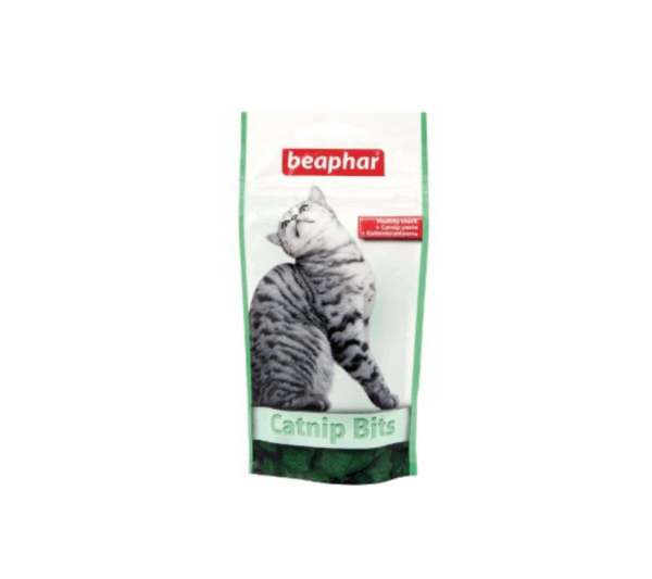 Beaphar Catnip Bits - хапки за котки с котешка трева 35 г