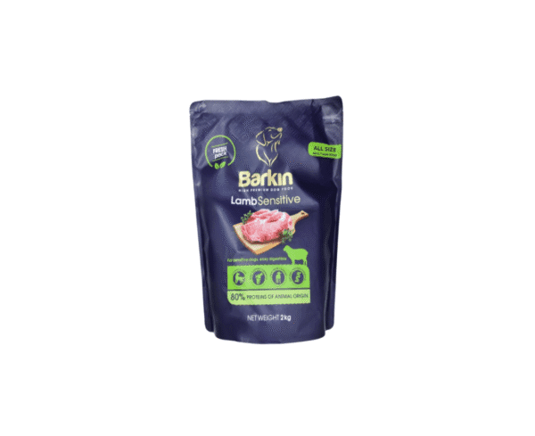 Barkin High Premium за кучета с чувствителен стомах с агне, 2кг