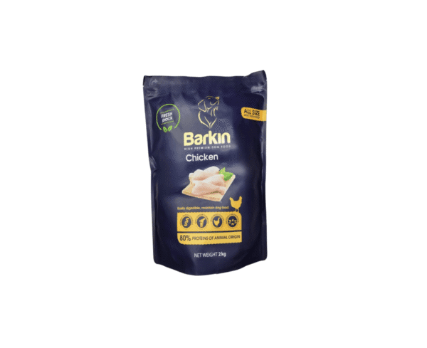 Barkin High Premium за кучета от всички породи с пиле, 2кг