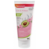 Beaphar BIO Shampoo Cat and Kitten - шампоан с био авокадо, розово масло, алое вера
