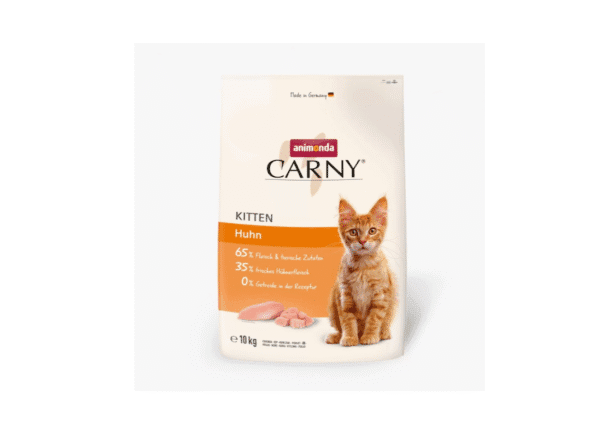 Carny Dry Food Kitten за малки котета с пилешко месо, 10кг