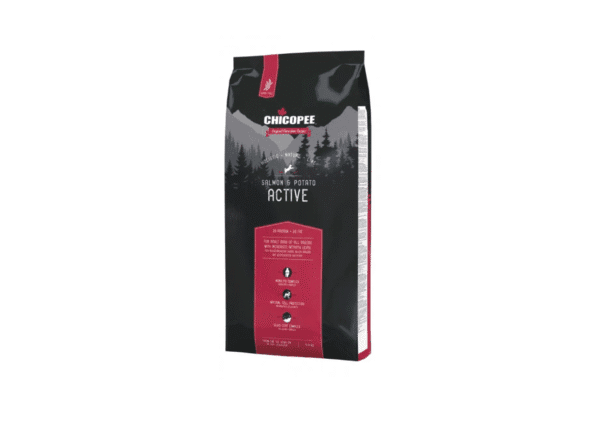 Chicopee Active за кучета със сьомга и картофи, 12 кг