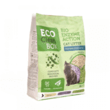 Eco Clean Box Тофу котешка тоалетна с био ензими НАТУРАЛ, 2.5кг 6л