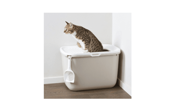 Котешка тоалетна Hop In с вход отгоре