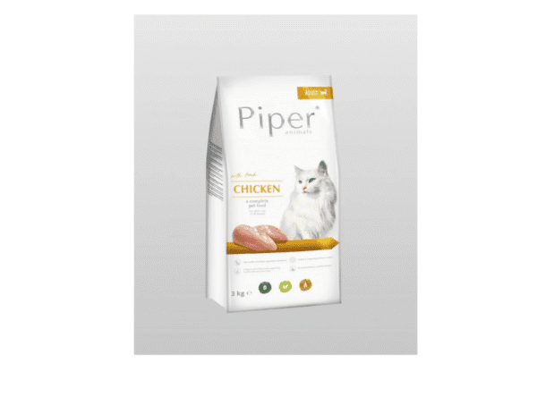 Piper Cat Chicken гранулирана храна с пилешко, 3 кг
