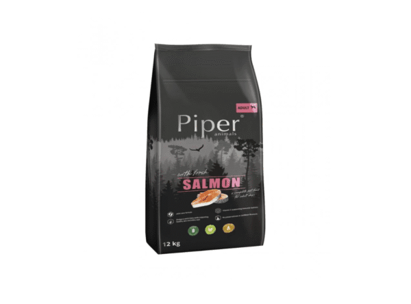 Piper Dog Salmon за кучета над 1 год. със сьомга, 12кг