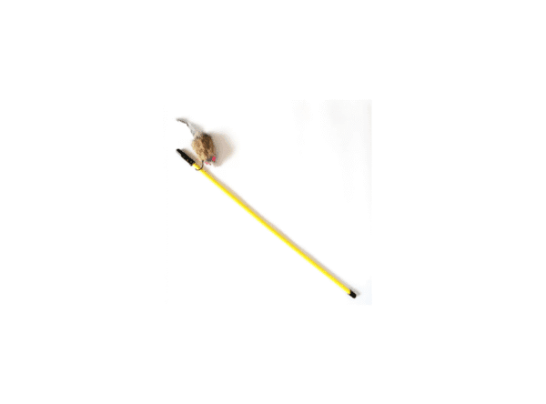 Anipro играчка за коте, въдица, 50см + мишка, 6см