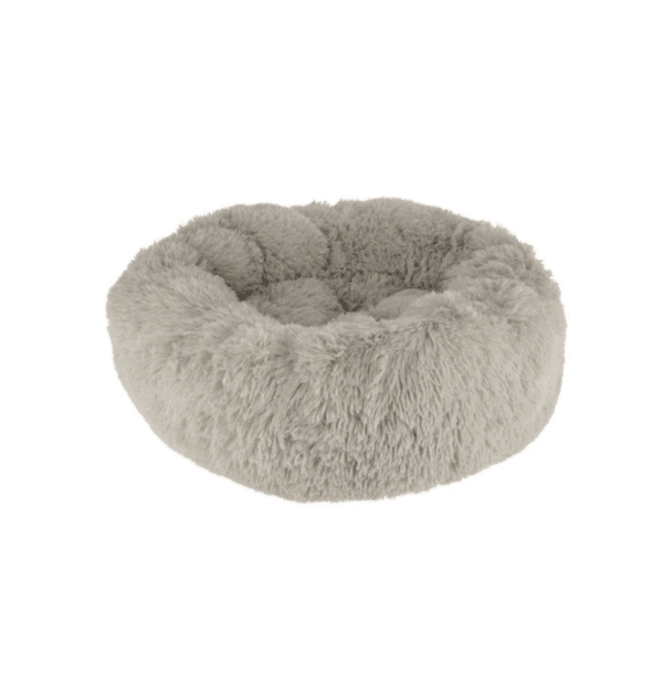Fluffy меко легло за куче светло сиво18х60см.