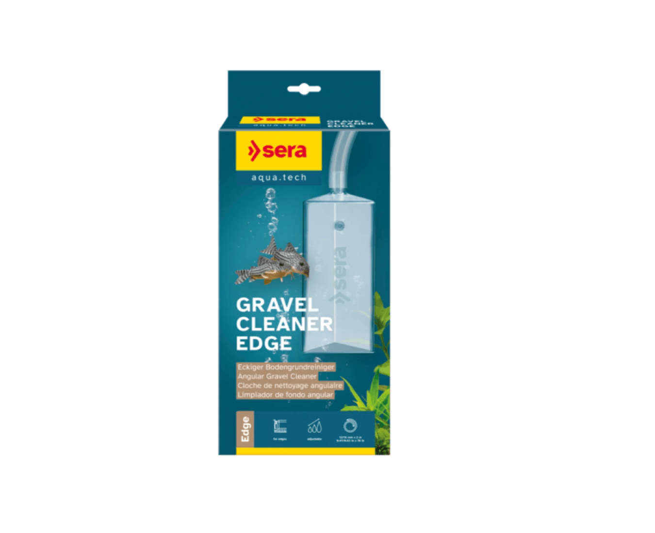 Sera Gravel уред за почистване - триъгълен